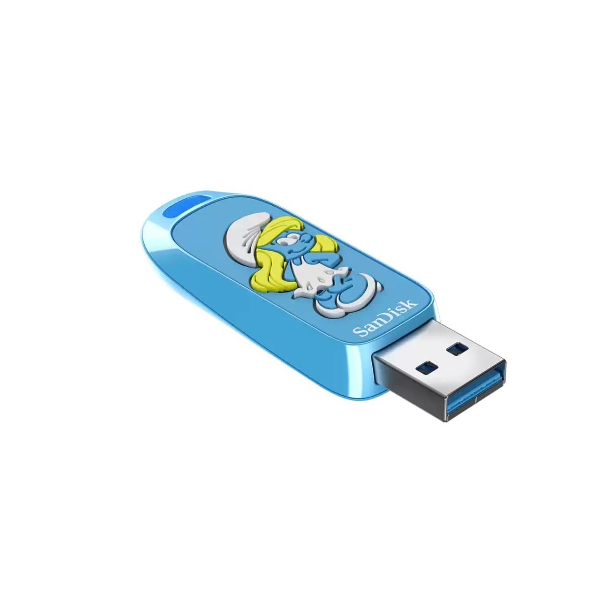 SanDisk Smurfette - 256GB USB Stick - USB 3.2 Gen 1