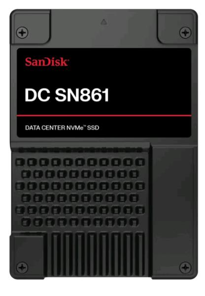 SSD - Ultrastar DC SN861 - 3.84TB - Pci-e Gen 5 x4 - U.2 2.5in - TCG Opal