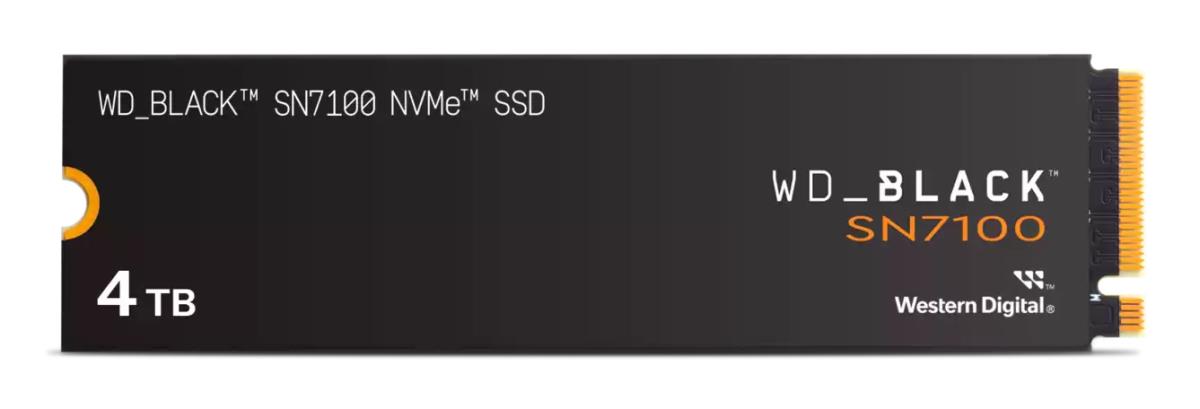 SSD - WD_BLACK SN7100 NVMe - 4TB - Pci-e Gen4 x4 - M.2 2280