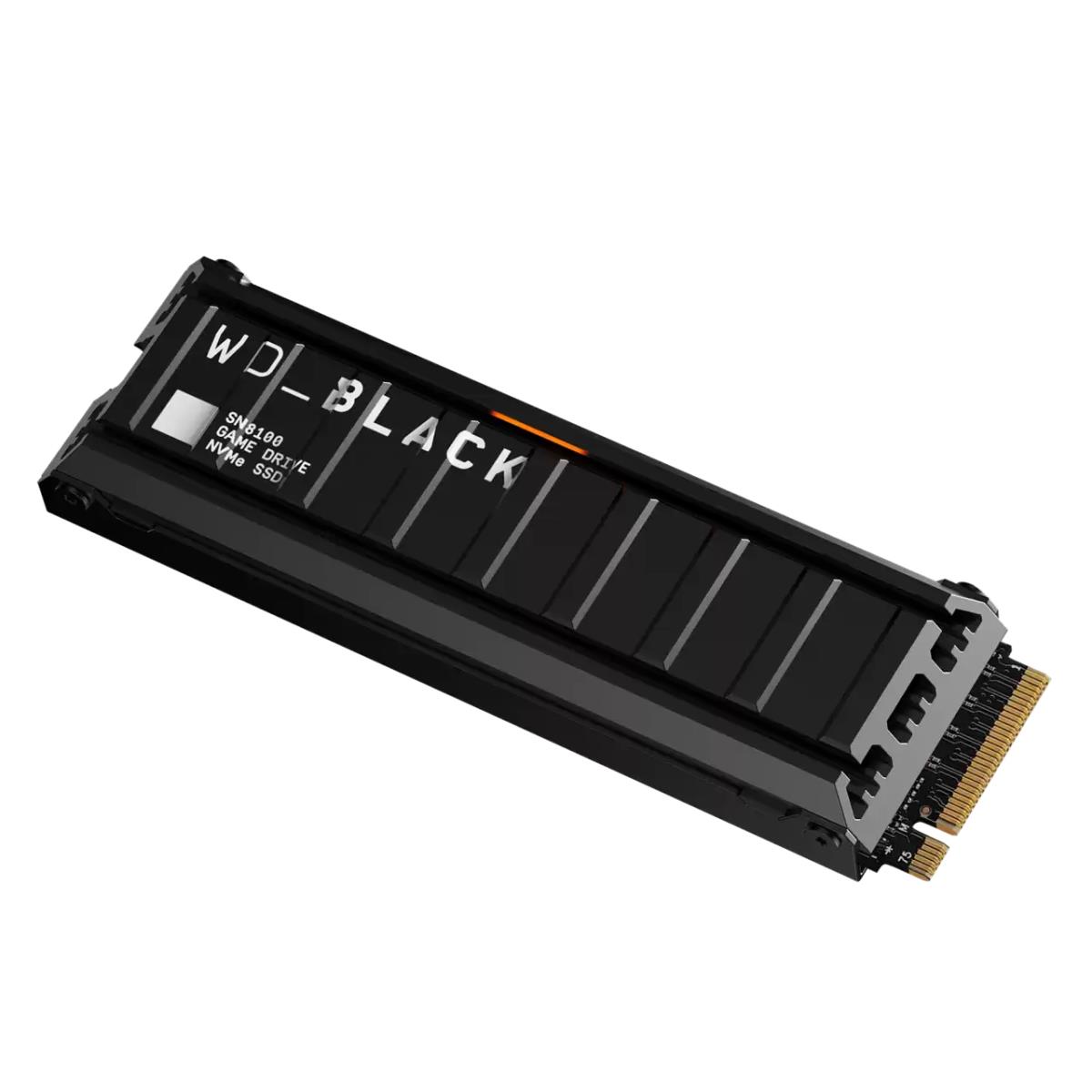 SSD - WD_BLACK SN8100 - 4TB - M.2 2280 - Heatsink
