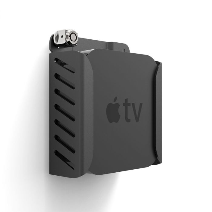 Apple TV 4th Gen Security Mount with Keyed Cable Lock