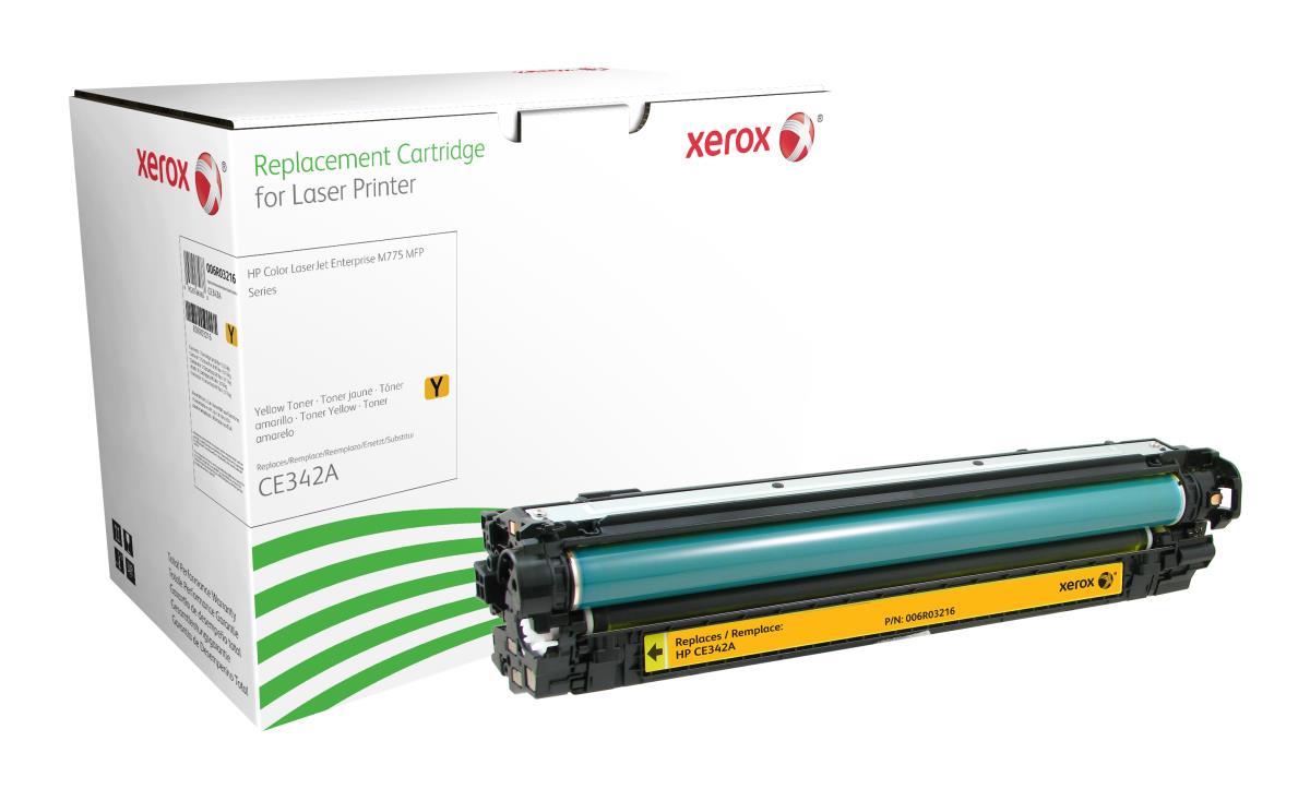 Compatible Toner Cartridge - HP CE342A - 16000 Pages - Yellow (006R03216)