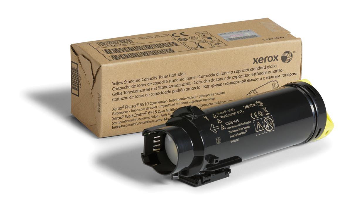 Toner Cartridge - Standard Yield - 1000 Pages - Yellow (106R03475)