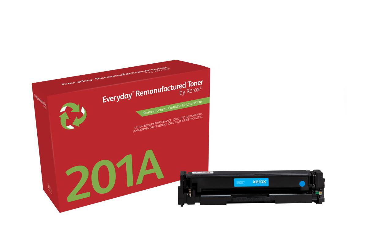 Compatible Toner Cartridge - HP CF401A - Standard Yield - 1400 Pages - Cyan