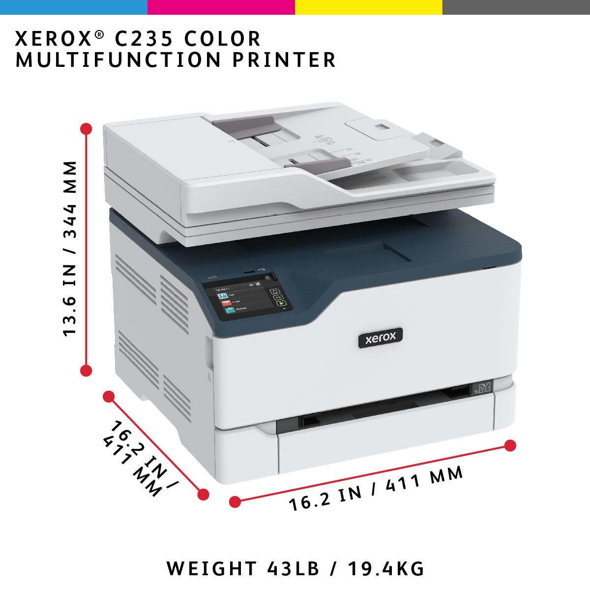 VersaLink C235V_DNI - Color Multifunction Printer - Laser - A4 - USB / Ethernet / Wi-Fi