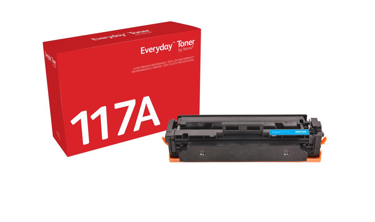 Everyday Compatible Toner Cartridge - HP 117A (W2071A) - Standard Yield - 700 Pages - Cyan