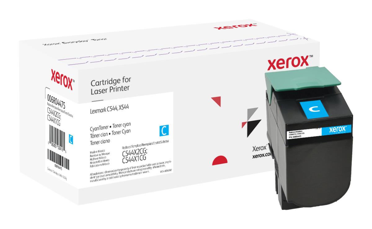 Everyday Compatible Toner Cartridge - Lexmark C544x2cg / C544x1cg - Extra High Capacity - 4000 Pages - Cyan