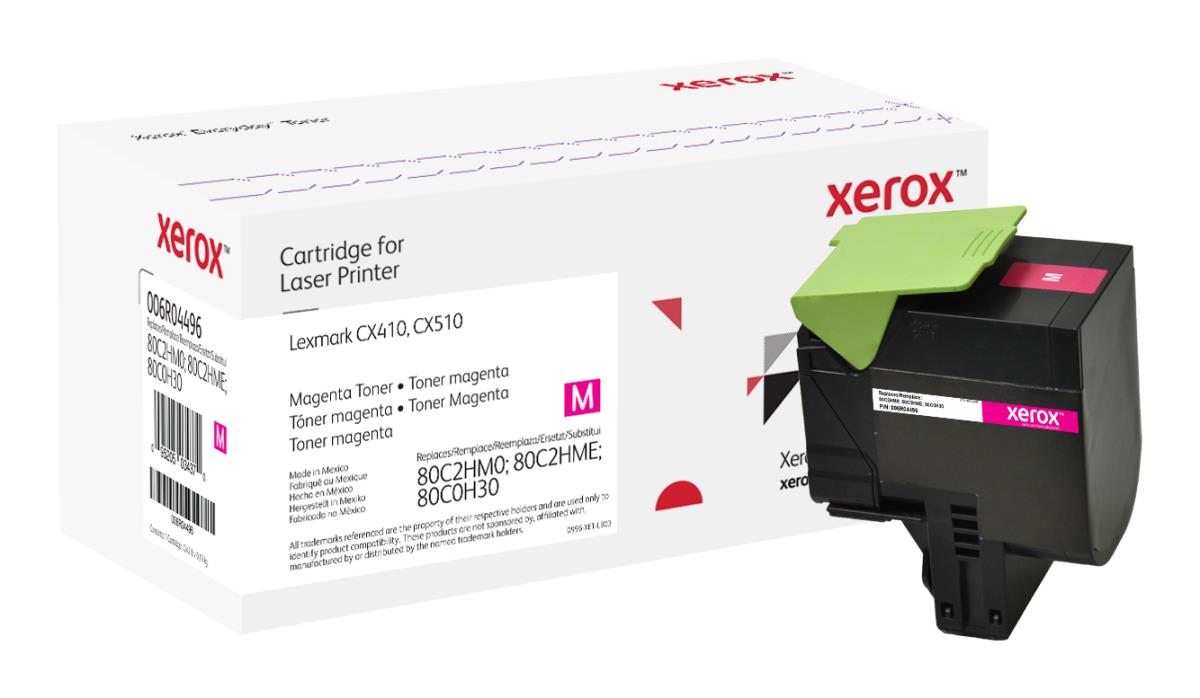 Everyday Compatible Toner Cartridge - Lexmark 80c2hm0 / 80c2hme / 80c0h30 - High Capacity - 3000 Pages - Magenta