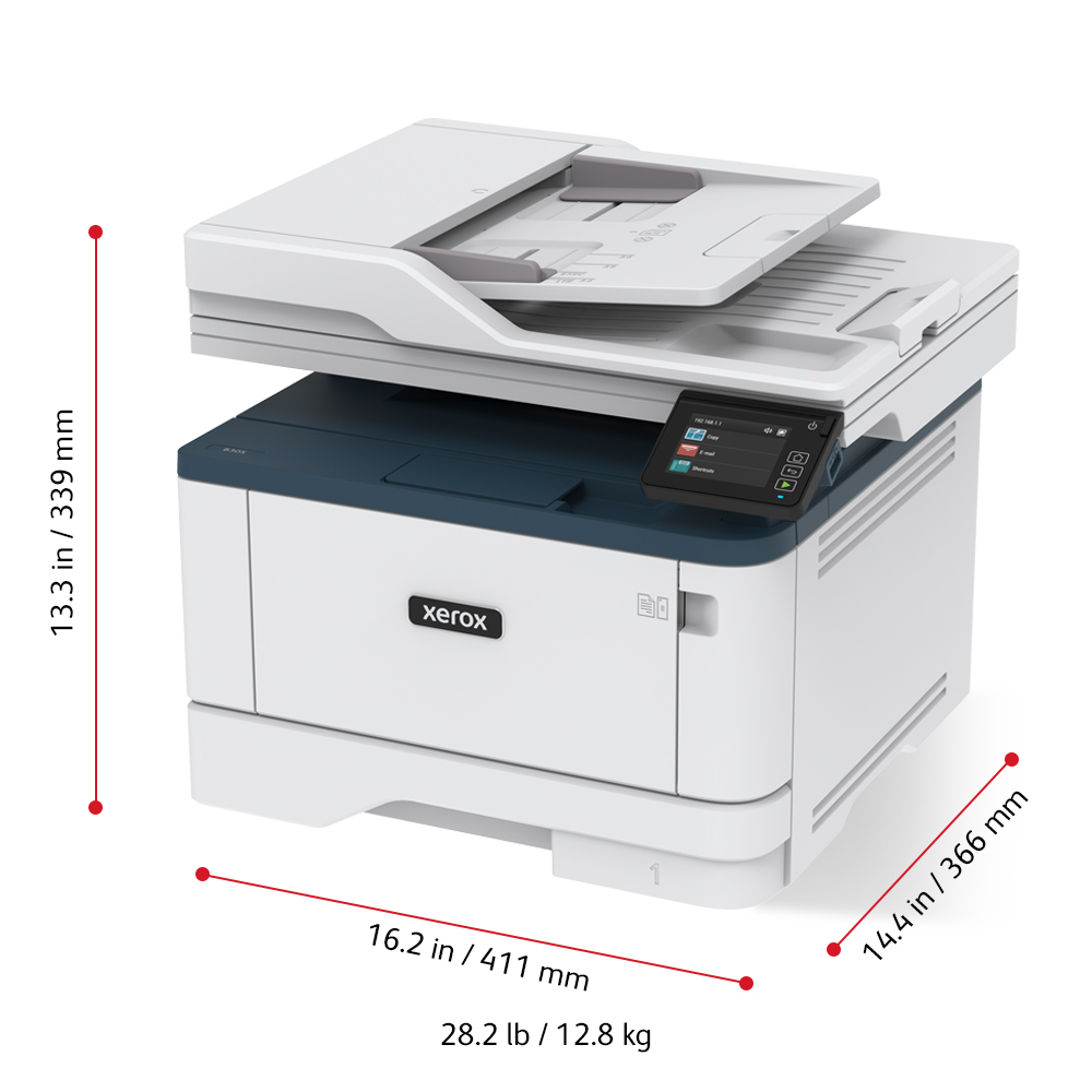 Xerox B315V_DNI - Multifunction Printer - Laser - A4/Letter - USB / Ethernet / Wi-Fi
