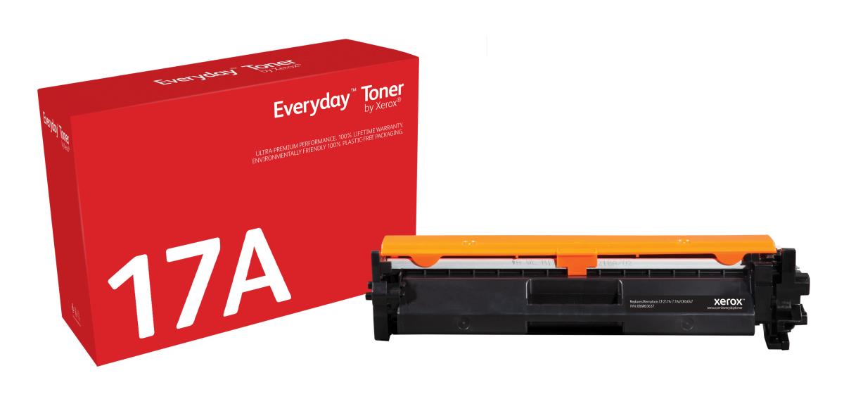 Everyday Compatible Toner Cartridge - HP 17A (CF217A) - Standard Yield - 1600 Pages - Black