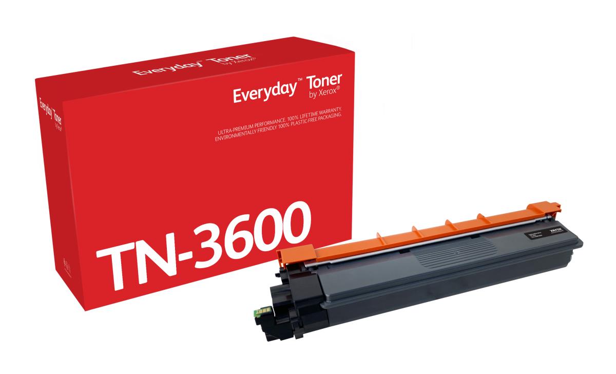 Everyday Compatible Toner Cartridge - Brother TN3600 - Standard Yield - 3000 Pages - Black