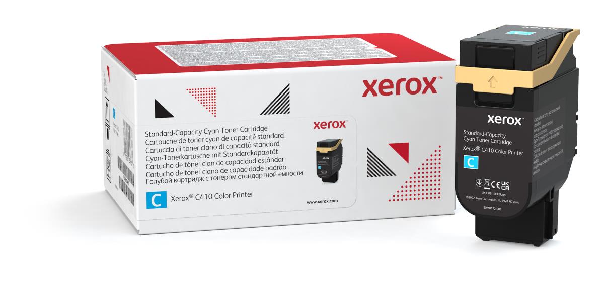 Toner Cartridge - Standard Yeild - 2000 Pages - Cyan - for Xerox C410/VersaLink C415