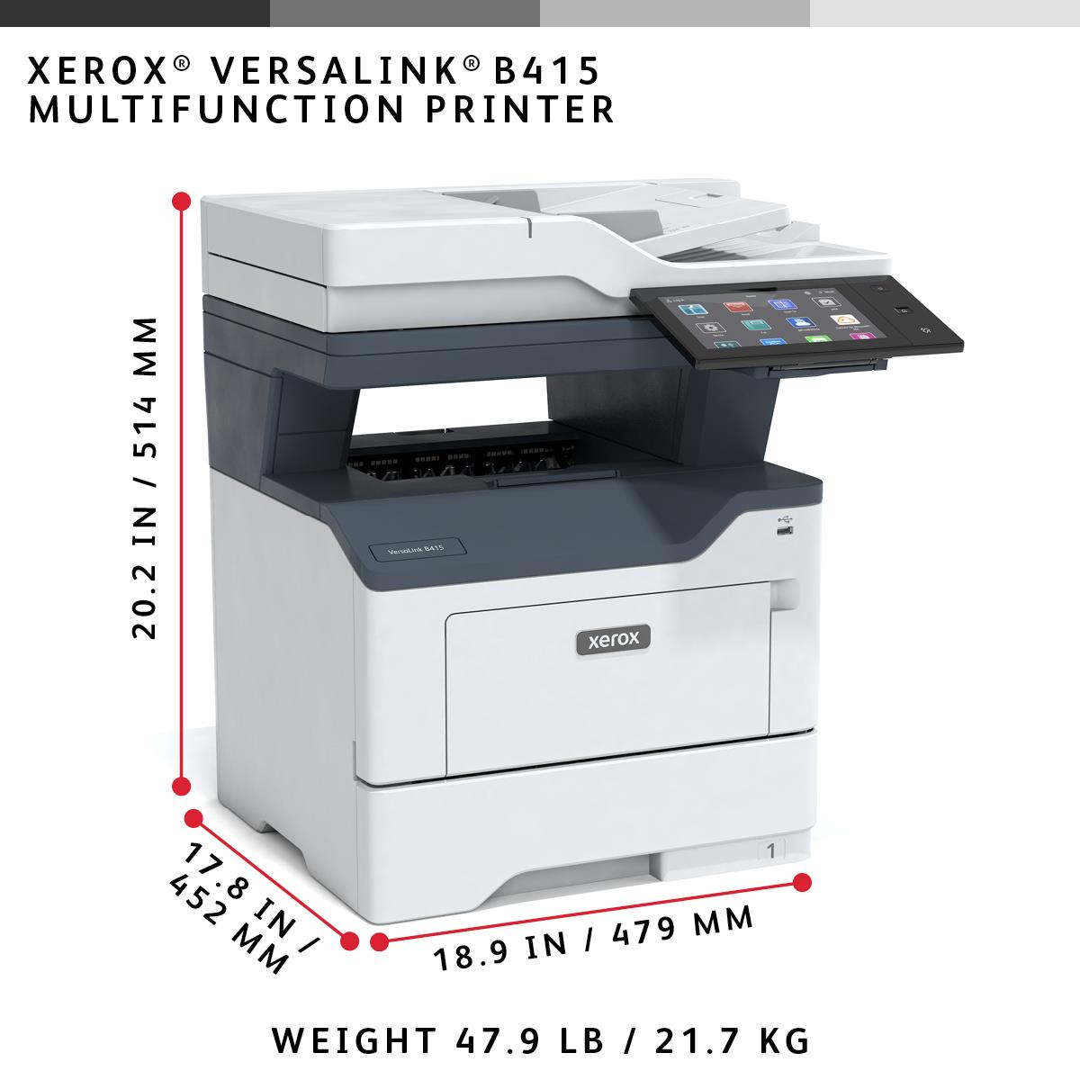 VersaLink B415V/DN - Color Multifunction - Laser - A4 - USB/ Ethernet / NFC