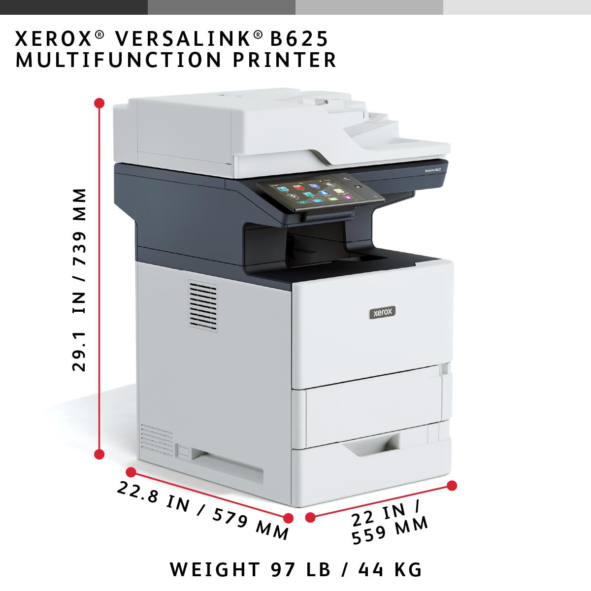 VersaLink B625V/DN - Printer - Laser - A4 - USB/ Ethernet / NFC