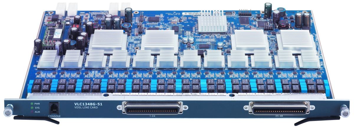 Vlc1348g 51 - Line Card Vdsl2 17a - 48 Port Annex A