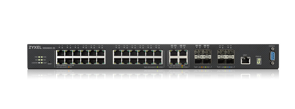 Xgs4600 32 - Gbe L3 Managed Switch With 4 Sfp+ Uplink - 32 Total Ports