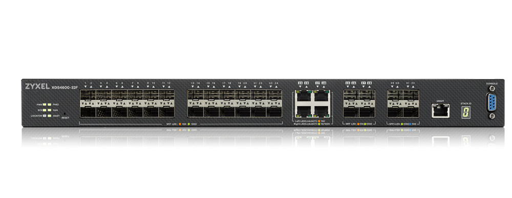 Xgs4600 32f - Gbe L3 Managed Fiber Switch With 4 Sfp+ Uplink - 32 Total Ports