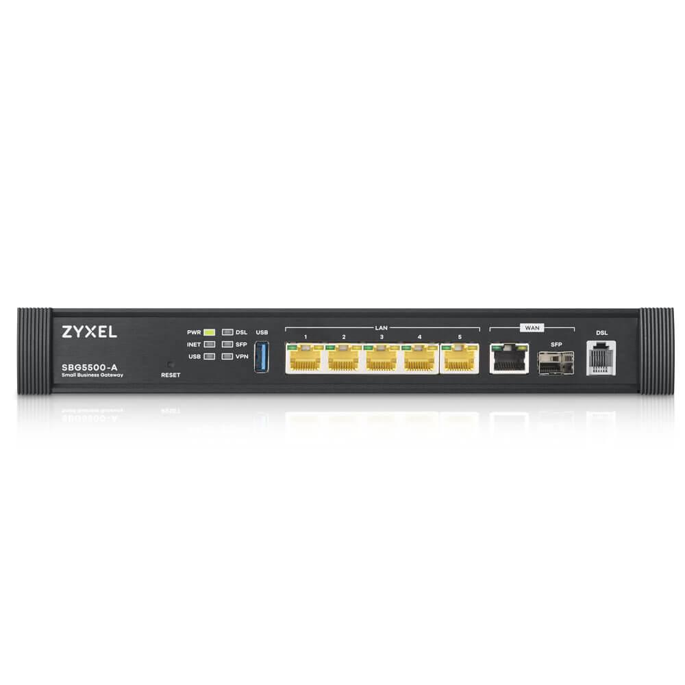 Sbg5500a - Multi-wan Gigabit Vpn Router Annex A - 4x Lan 1x Wan/lan 1x Wan 1x Sfp