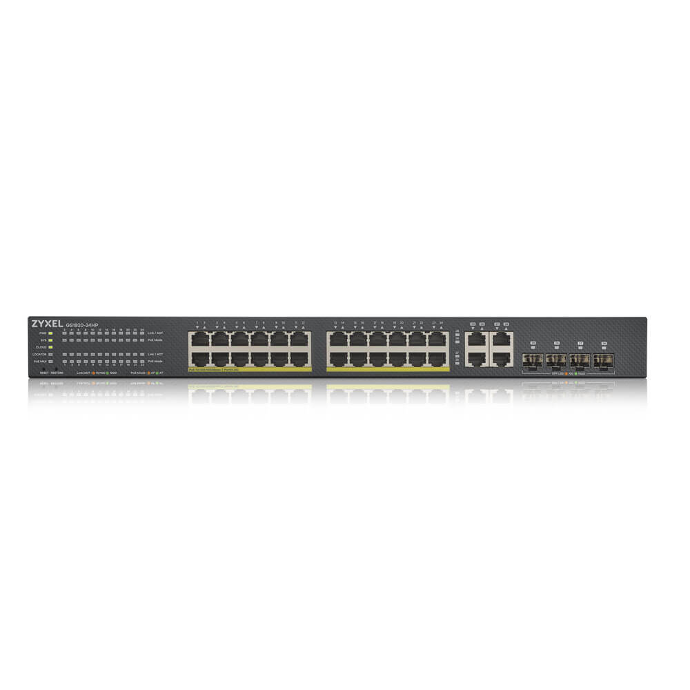 Gs1920 24hp V2 - Gbe Smart Managed Switch Poe+ - 24 Port