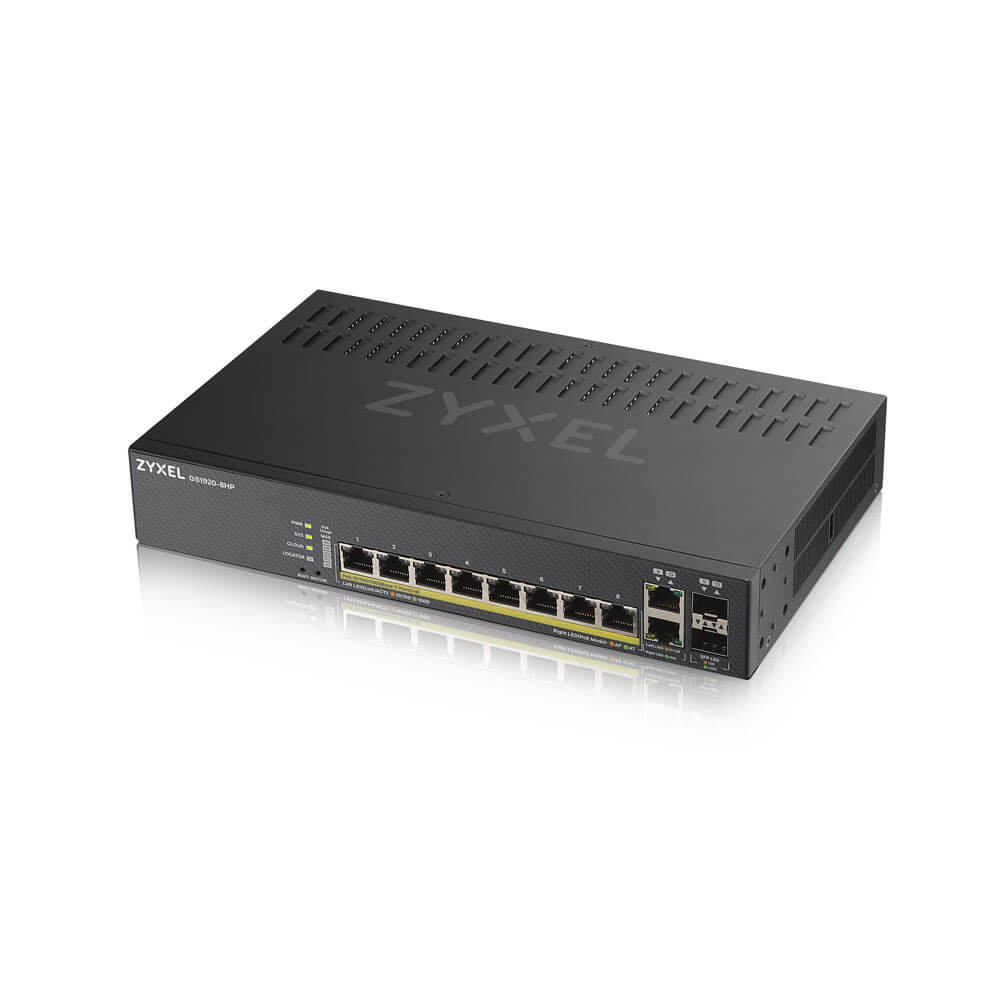 Gs1920 8hp V2 - Gbe Smart Managed Switch Poe+ - 8 Port