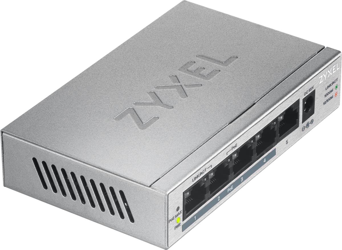 Gs1005hp - Gbe Unmanaged Poe+ Switch - 5 Port