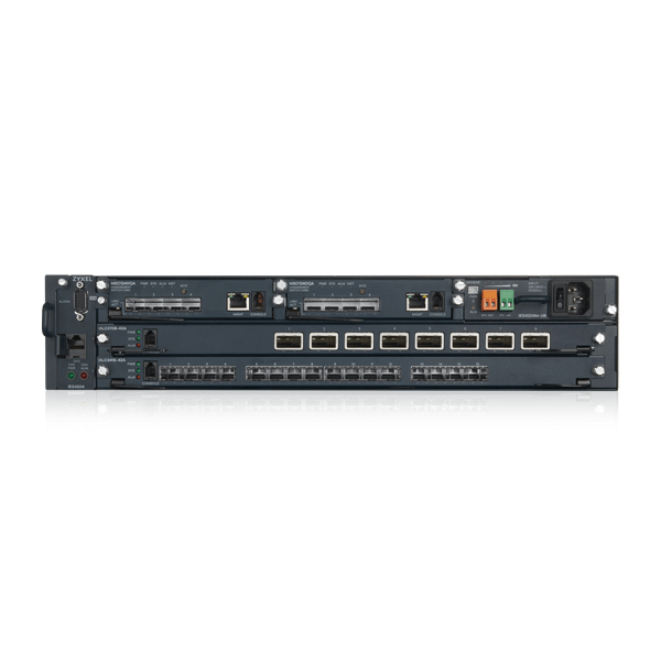 Ies4105m - 2u Temperature Hardened 4-slot Chassis With Ac Power Module & Fan Module