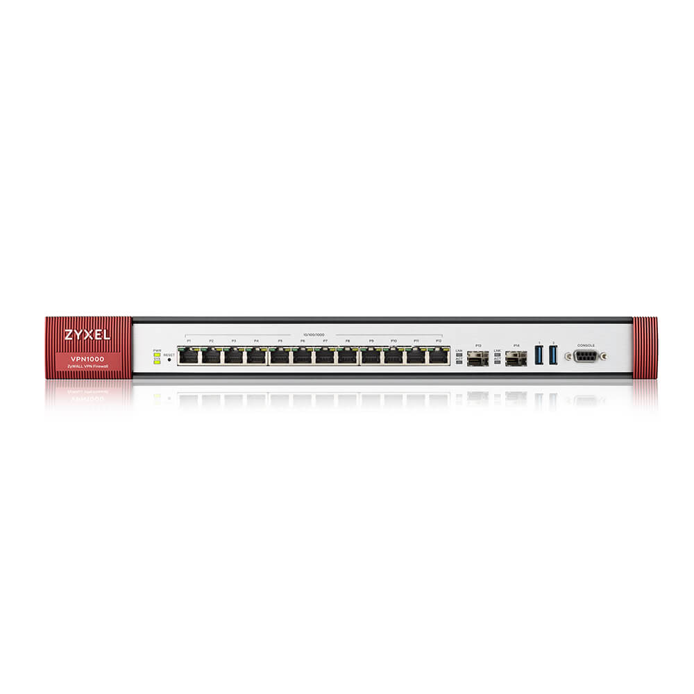 Zywall Vpn1000 - Vpn Firewall - 12x Gbe (configurable) , 2x Sfp