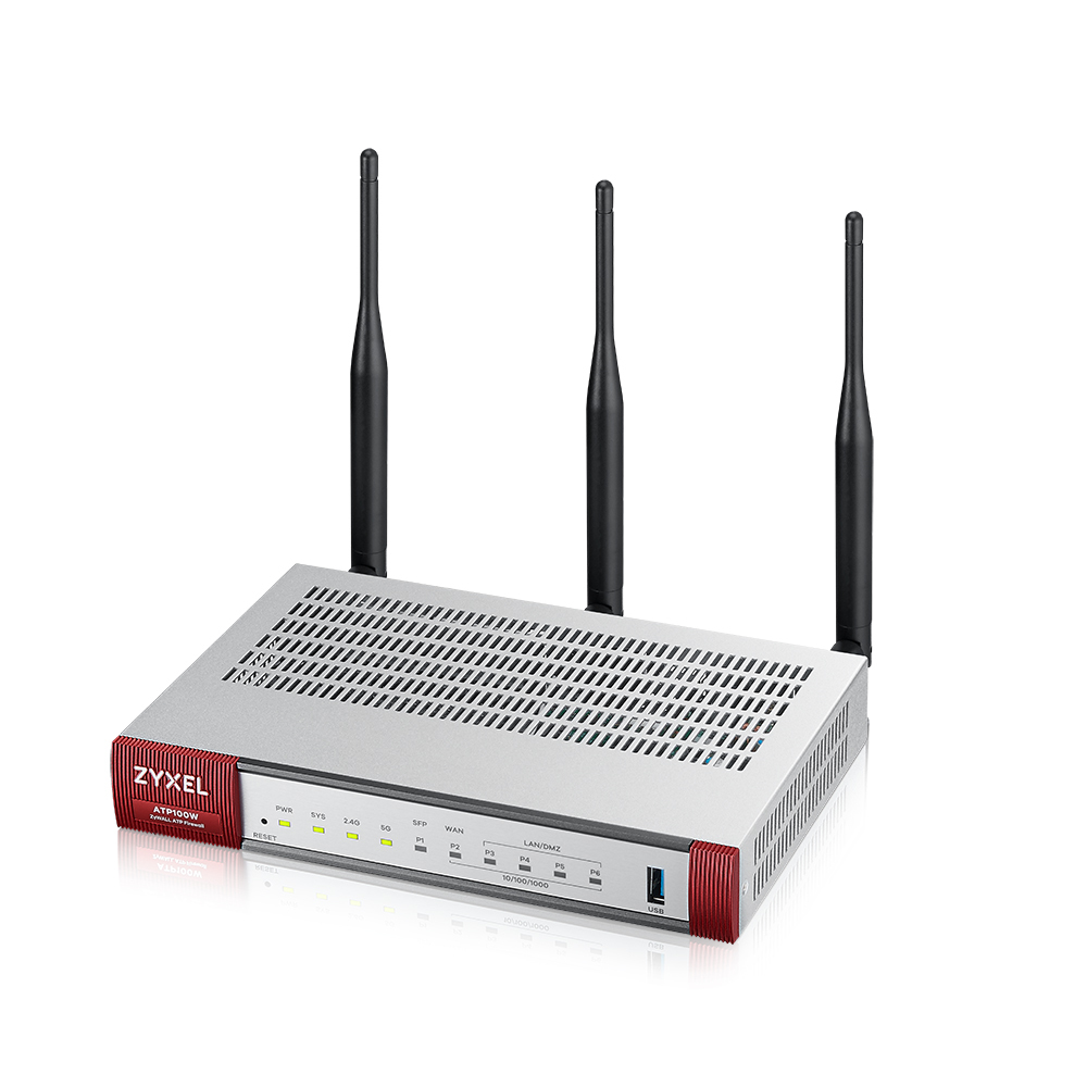 Zywall Atp100w - Wireless Atp Firewall With 1 Year Gold Security Pack