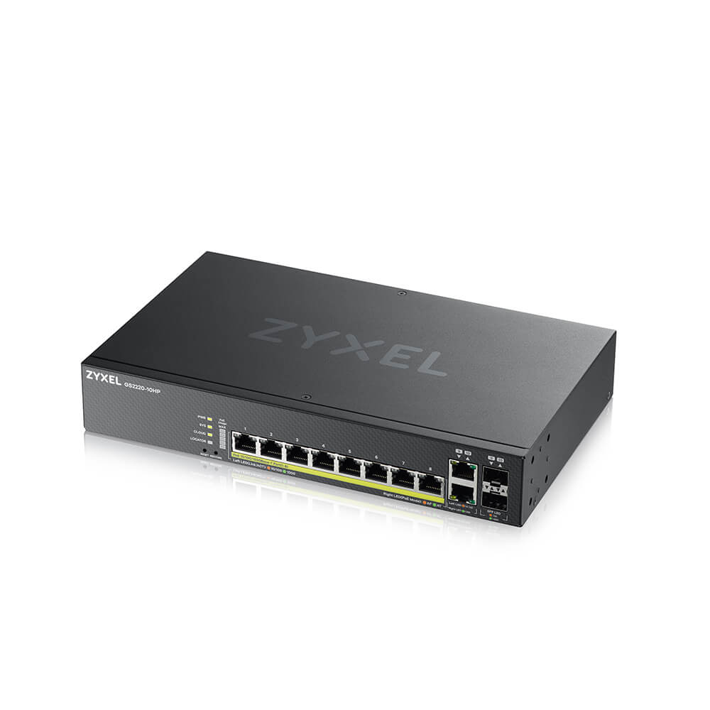Gs2220 10hp - Gbe L2 Poe Managed Switch - 10 Total Ports