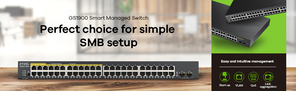 Gs1900 48 V2 - Gbe L2 Smart Managed Switch - 48 Port