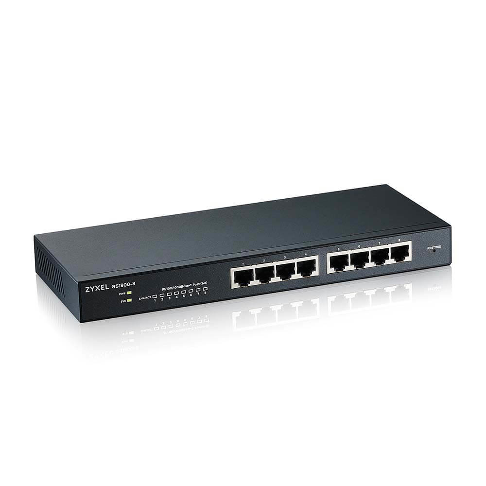 Gs1900 8 - Gbe Smart Managed Switch - 8 Port V2