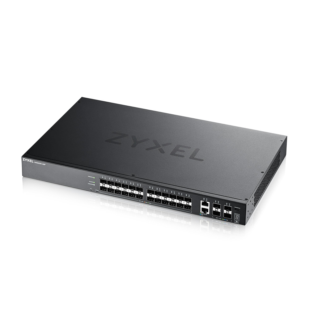 Xgs2220 30f - L3 Access Nebulaflex Pro Switch - 24x Sfp - 2x 10mg - 4x 10g Sfp+