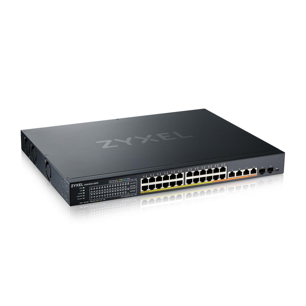 Xmg1930 30hp - 24port 2.5g Multi Gig Lite-l3 Smart Managed Poe++/ Poe+ Switch With 6 10g Uplinks