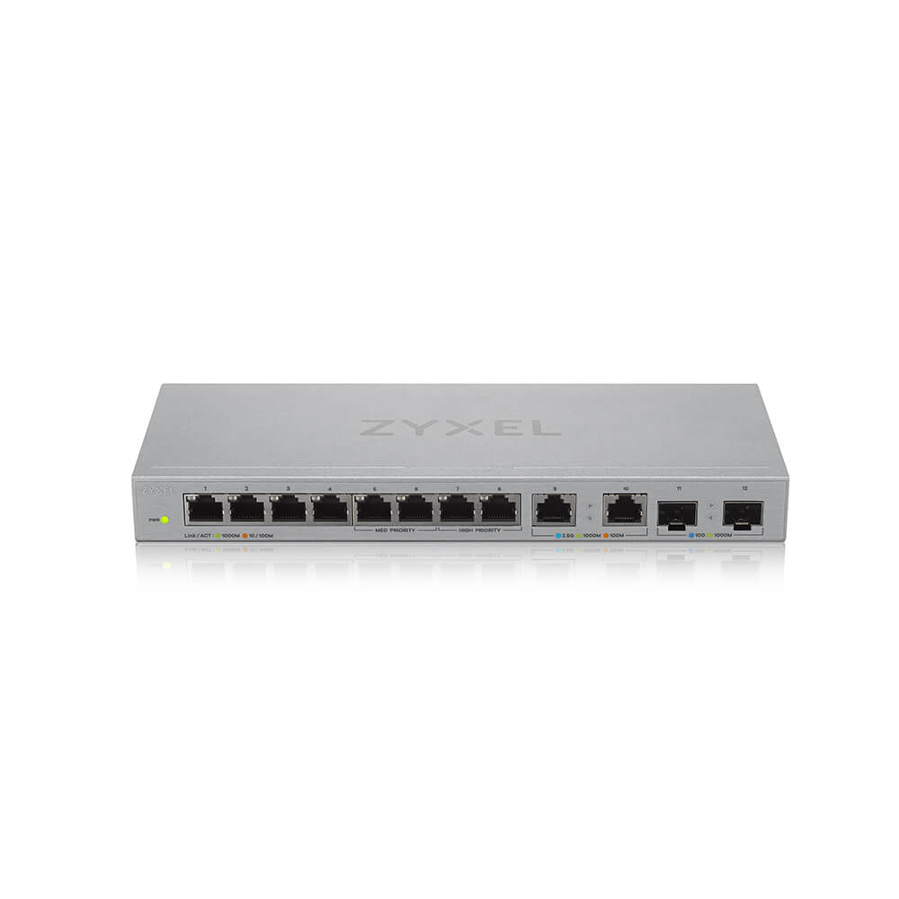 Xgs1010 12 V2 - 12port Unmanaged Multi-gigabit Switch With 2x 2.5g And 2x 10g Sfp+