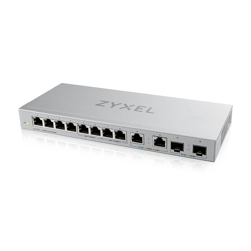 Xgs1010 12 V2 - 12port Unmanaged Multi-gigabit Switch With 2x 2.5g And 2x 10g Sfp+