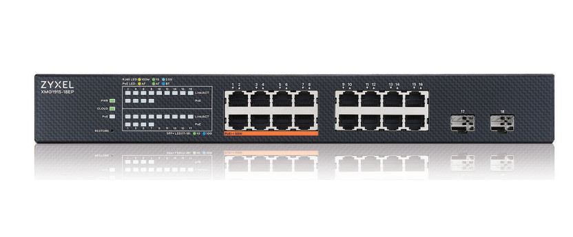 Xmg1915 18ep - 16port 2.5gbe 2 Sfp+ 8x Poe+ Smart Switch