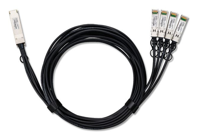 Direct Attached Cable 100g Qsfp28 To 4x 25g Sfp28 Fan-out 3m