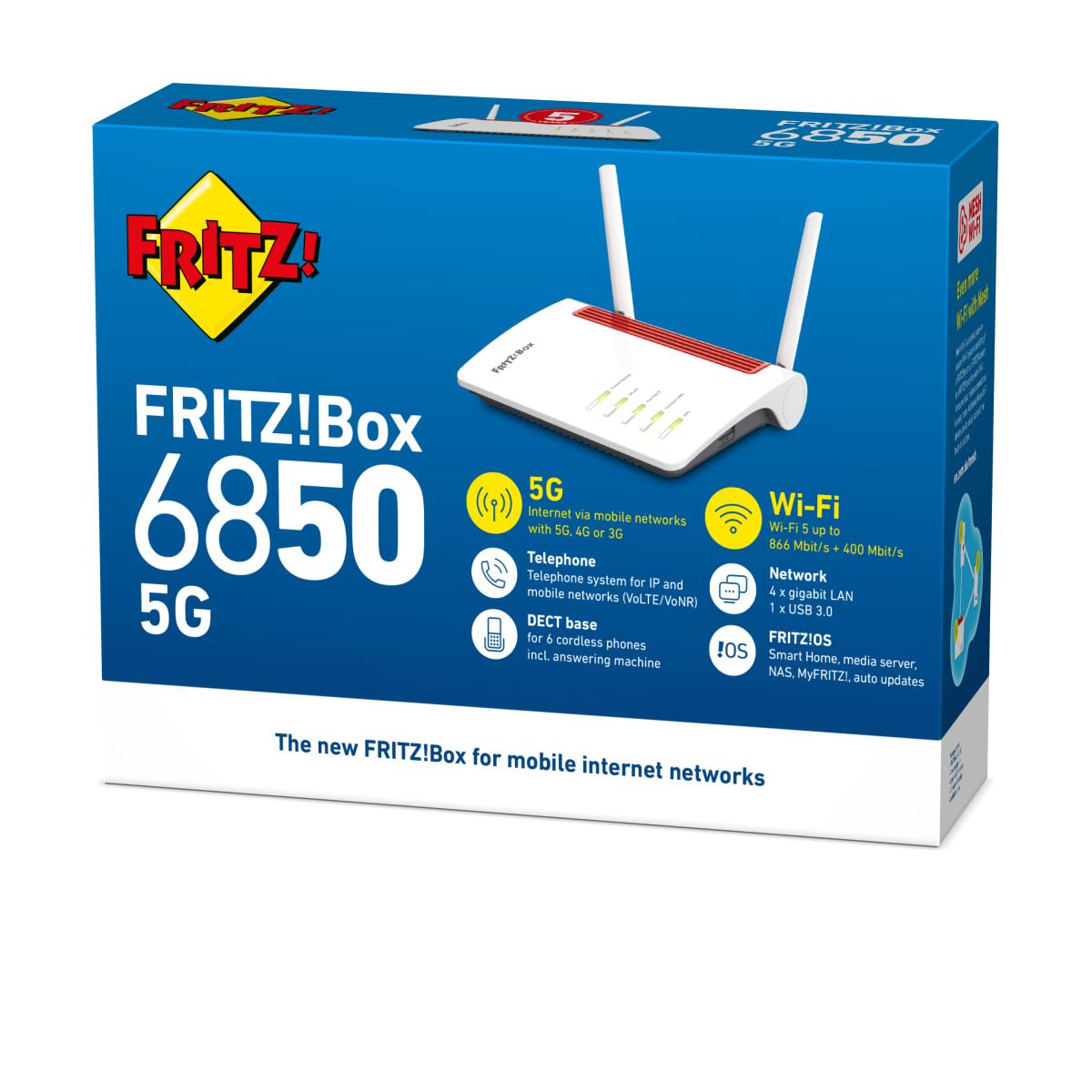 FRITZ! Box 6850 5G Edition International
