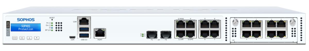 Firewall - XGS 2100 - Security Appliance - 1U - with 5 Year Xstream Protection - EU Power Cord
