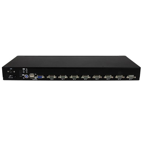 KVM Switch 8 Port 1u Rackmount USB Ps/2 With Osd
