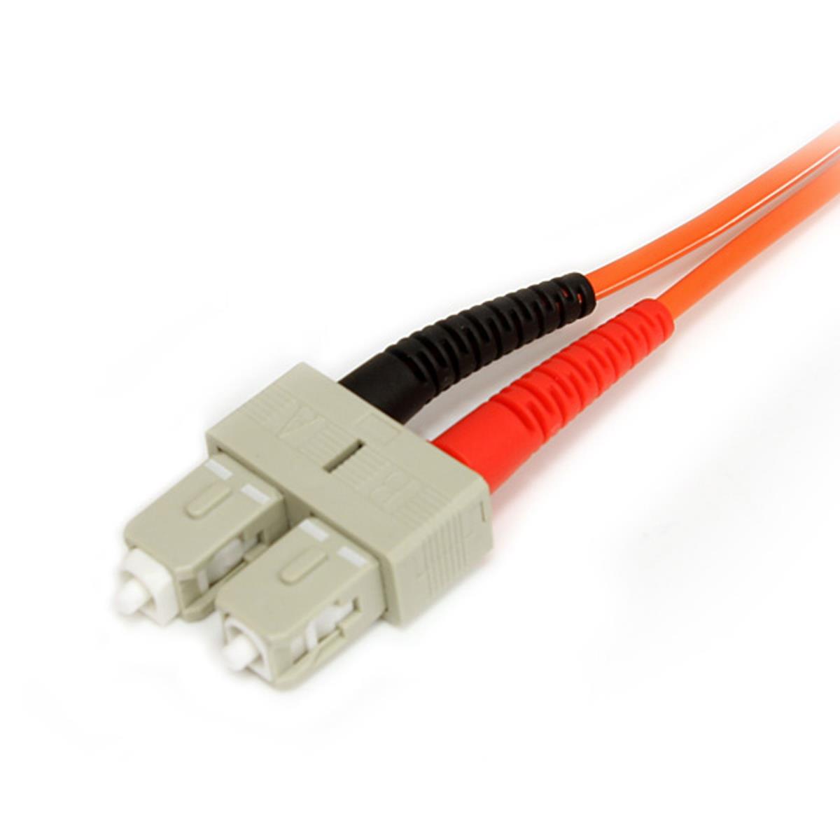 Fiber Optic Cable 62.5/125 Multimode Duplex Lc-male/ Sc-male 1m