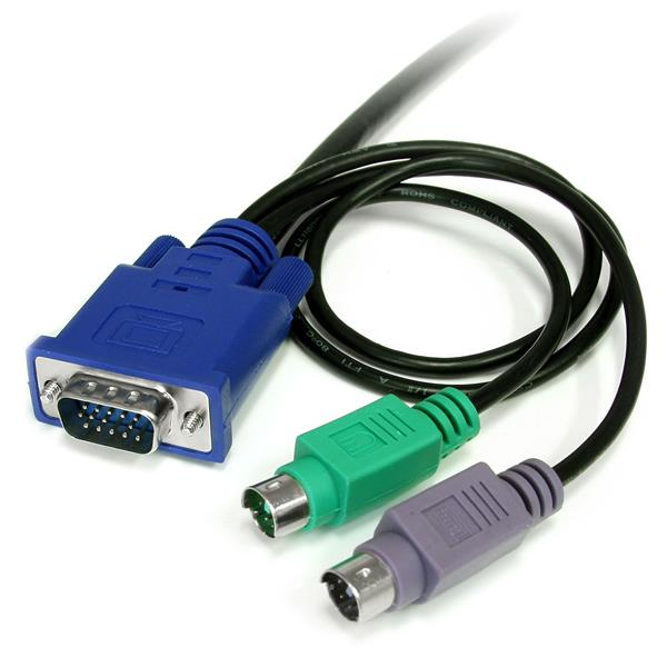 Cable For KVM 3-in-1 Ultra Thin Ps/2 2m