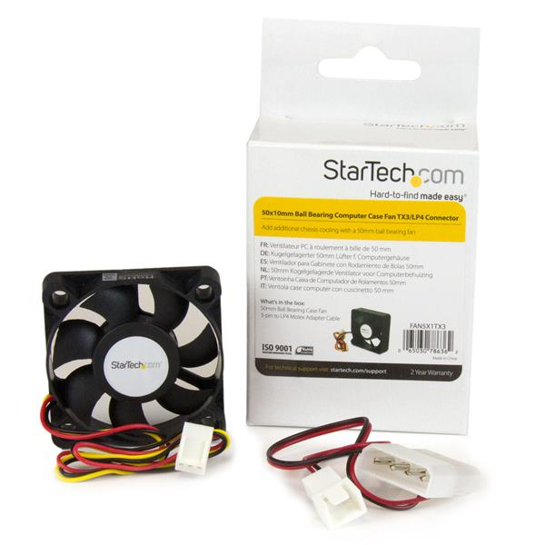 Cpu Cooling Fan 5x1cm Tx3 Replacement Ball Bearing Fan