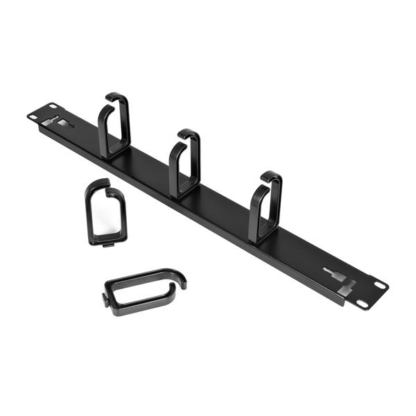 Metal Rackmount Cable Management Panel 1u 19in
