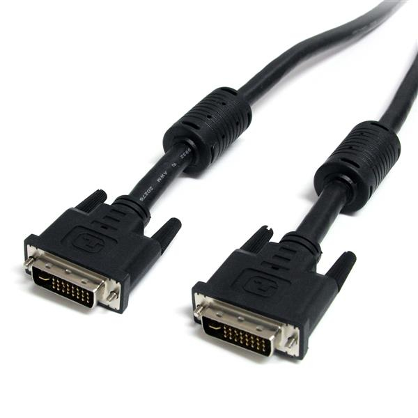 DVI-I Dual-link Digital/ Analog Flat Panel Cable Male/ Male 2m