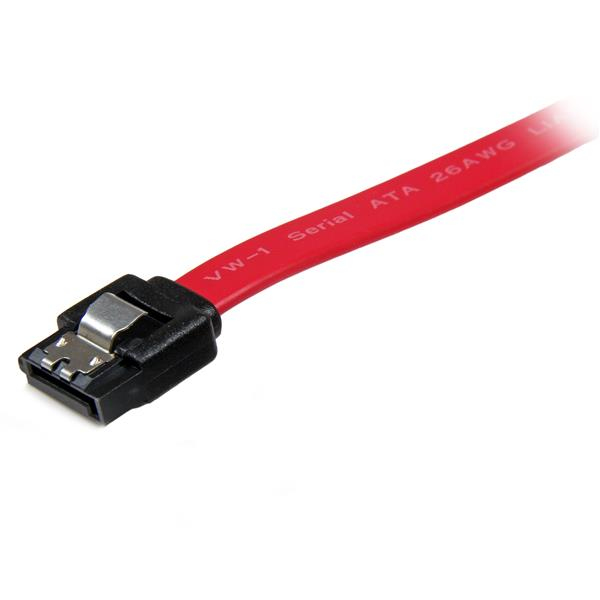 Latching SATA Cable - Straight M/m 30cm