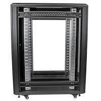 Knock-down Server Rack Cabinet With Casters 22u 36in
