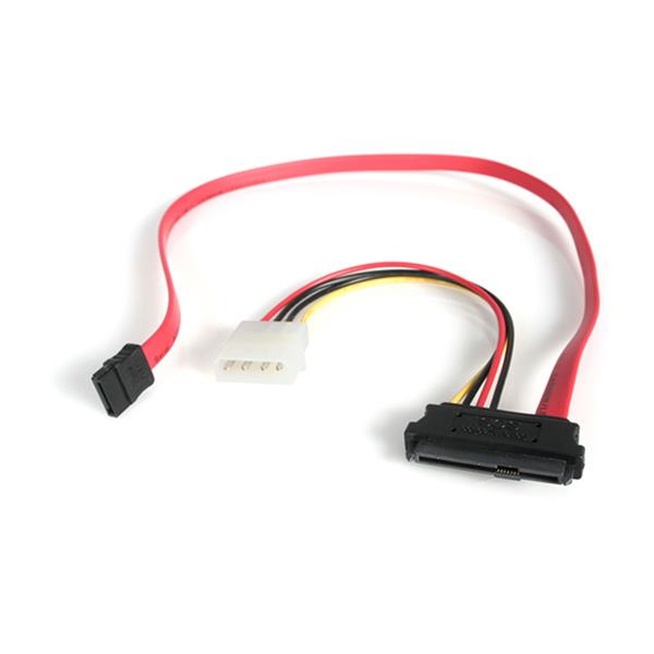 SATA Cable - SAS 29-pin To SATA With Low Profile4 Power Cable 45cm