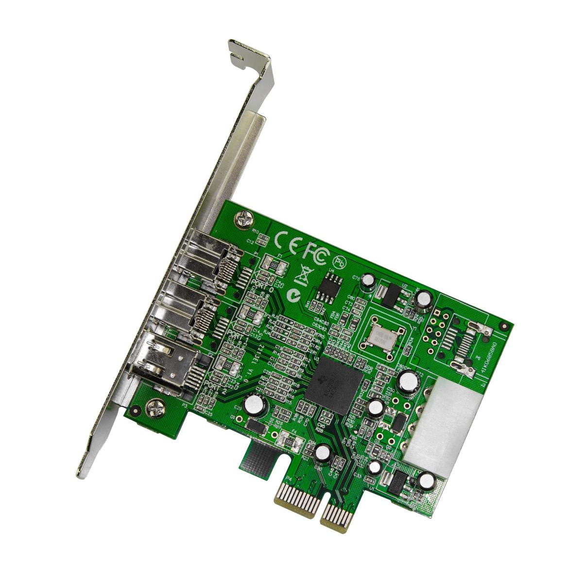 Firewire Card Adapter 3 Port 2b 1a 1394 Pci-e