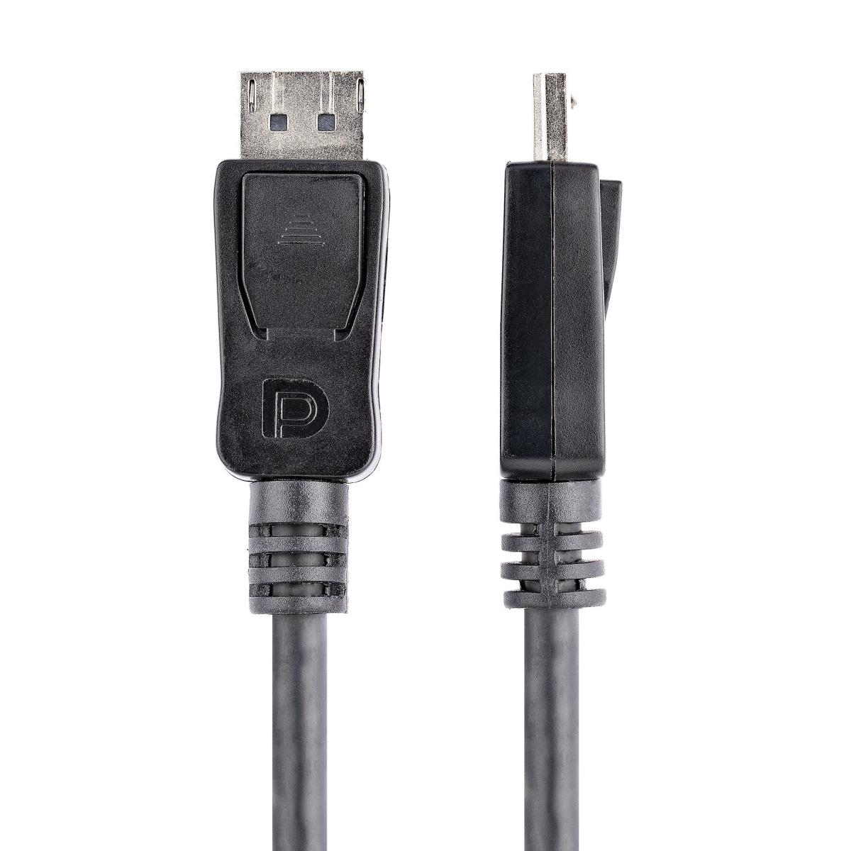 DisplayPort Cable With Latches 3m